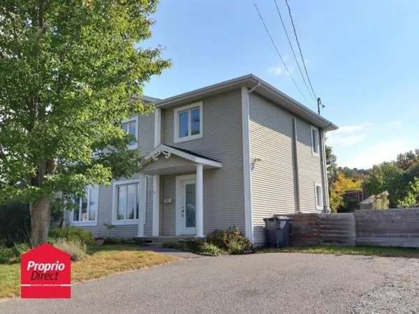 Two-storey, semi-detached for sale (Centre-du-Québec) #QX458