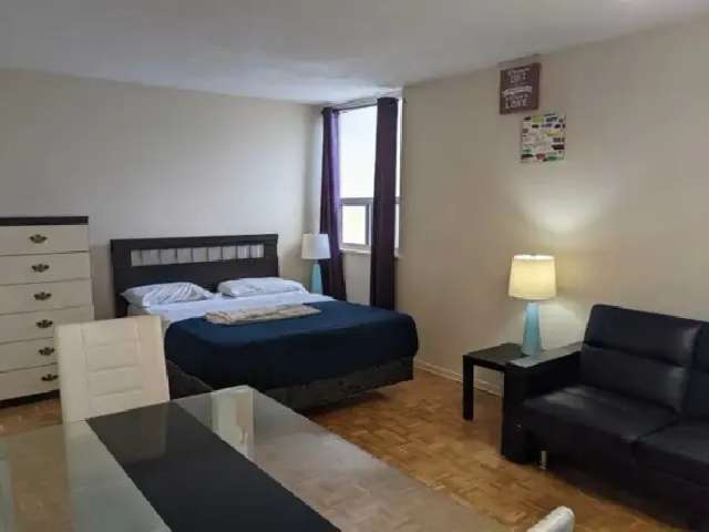 Furnished studio, Eglinton Station, Sept 5