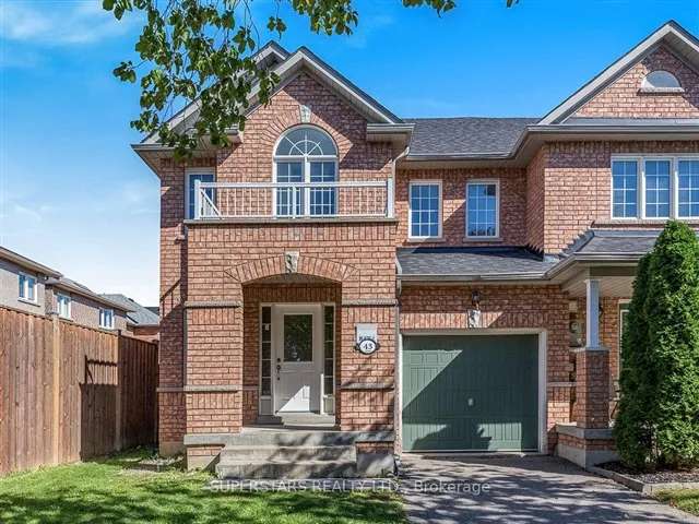 Townhouse For Rent in Markham, Ontario