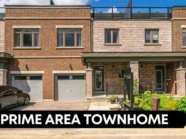 Townhouse For Sale in Whitby, Ontario