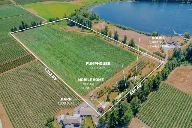 A $4,997,000.00 House with Acreage with 2 bedrooms in Poplar, Abbotsford