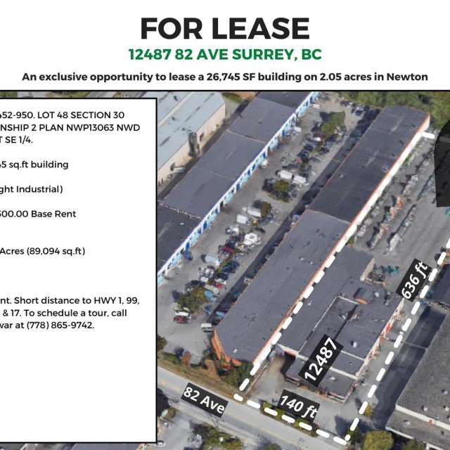 Industrial for lease