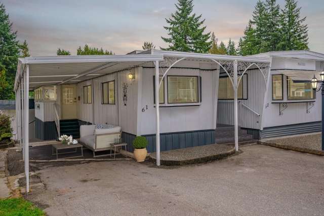 61 24330 FRASER Highway in Langley: Aldergrove Langley Manufactured Home for sale in “LANGLEY GROVE ESTATES” : MLS®# R2891676