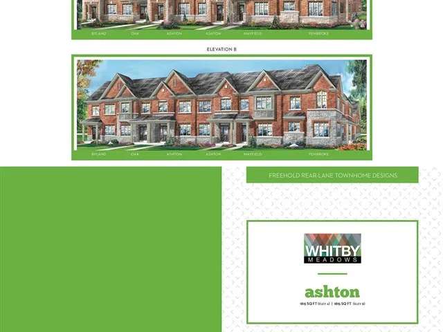 Townhouse For Sale in Whitby, Ontario