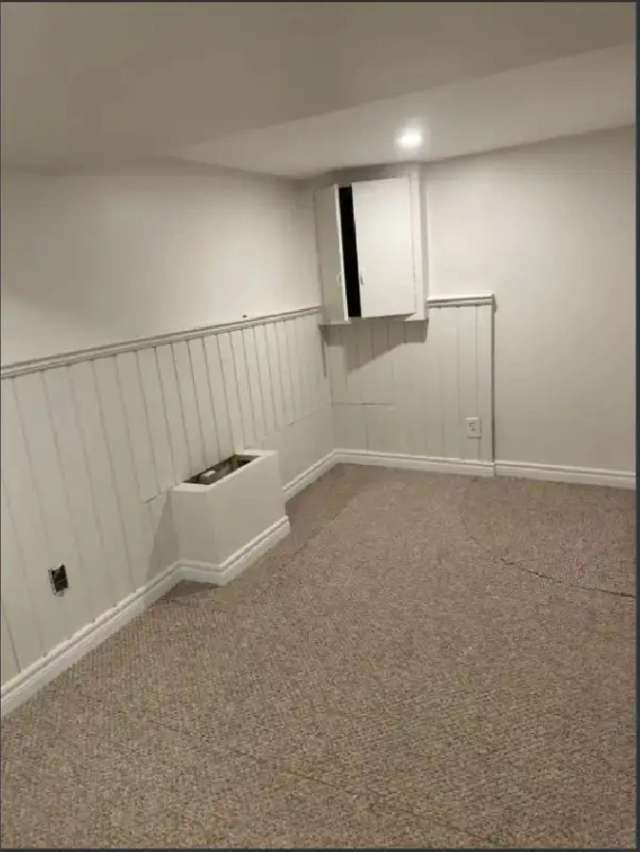 Newly constructed lower unit walk-out apartment
