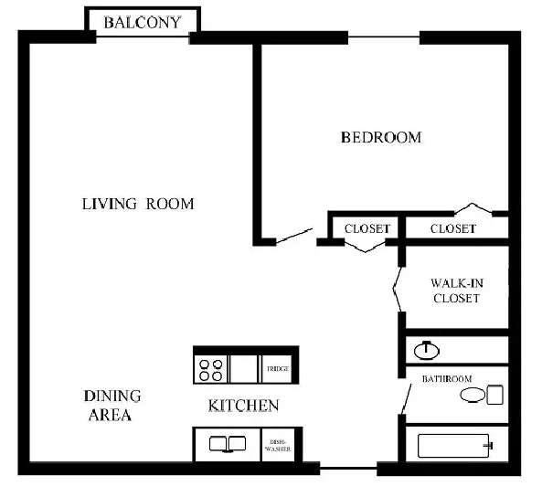Minutes to U of A - Spacious 1 Bedroom Apt - July 1st