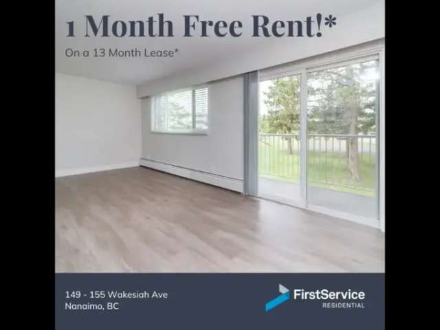 Apartment For Rent in Nanaimo, British Columbia